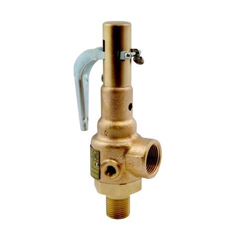 Mr.Steam Valve, Safety, 15 PSIG, 1", CU4500