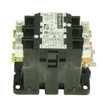 Mr.Steam Contactor, 50A, 3-Pole, 120V, 50/60, CU Series