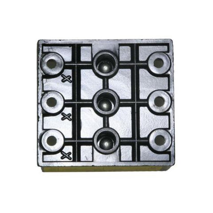 Mr.Steam Terminal Block, 150AMP, 3-Pole, CU Series
