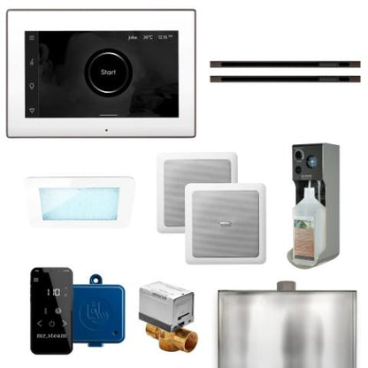 Mr. Steam XDream Max Linear Control Package with iSteamX Control and Linear Steam Head